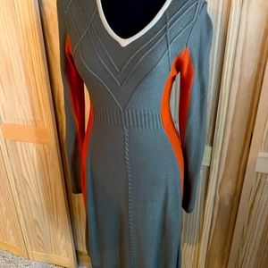 Long sleeve sweater dress